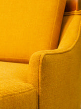 Load image into Gallery viewer, Yellow Mustard Mid Century Sofa
