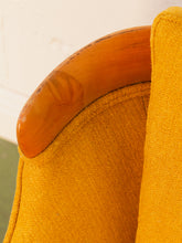 Load image into Gallery viewer, Yellow Mustard Mid Century Sofa
