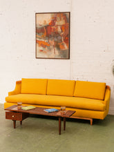 Load image into Gallery viewer, Yellow Mustard Mid Century Sofa
