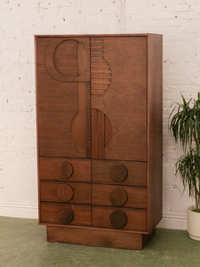 Xavier Brutalist Armoire