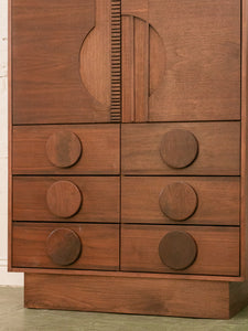 Xavier Brutalist Armoire