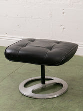 Load image into Gallery viewer, Leather Lounge Chair and Ottoman
