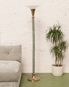 Post Modern Deco Style Torchiere Floor Lamp