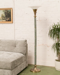 Post Modern Deco Style Torchiere Floor Lamp