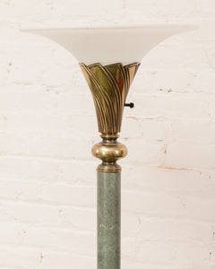 Post Modern Deco Style Torchiere Floor Lamp