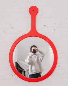 Giant Size Red Mirror