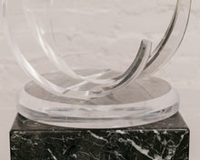 Load image into Gallery viewer, Sculpture Lucite Acrylic Clear Wave by Grace Absi
