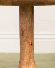 Load image into Gallery viewer, ~12” Round Pedestal Solid Wood
