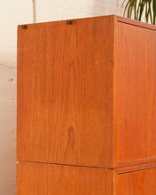 Load image into Gallery viewer, Teak Desk with Cabinet
