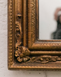 Ornate Gold Floor Mirror