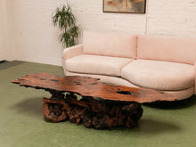 Load image into Gallery viewer, 84&quot; Wide Burlwood Coffee Table
