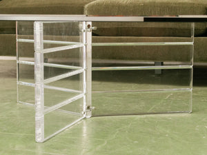 Post Modern Lucite Coffee Table