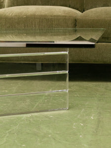 Post Modern Lucite Coffee Table