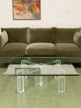 Load image into Gallery viewer, In The Manner of Charles Hollis Jones Lucite Coffee Table
