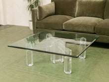 Load image into Gallery viewer, In The Manner of Charles Hollis Jones Lucite Coffee Table
