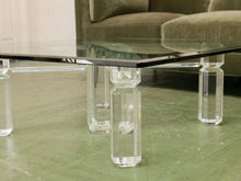 Load image into Gallery viewer, In The Manner of Charles Hollis Jones Lucite Coffee Table
