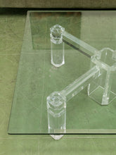 Load image into Gallery viewer, In The Manner of Charles Hollis Jones Lucite Coffee Table
