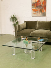 Load image into Gallery viewer, In The Manner of Charles Hollis Jones Lucite Coffee Table
