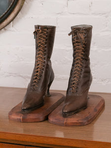 Rare Antique Boot Bookends