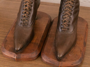 Rare Antique Boot Bookends