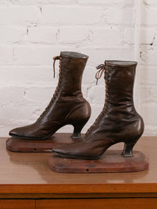 Rare Antique Boot Bookends