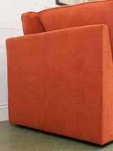 Load image into Gallery viewer, Diana Sectional Sofa in Groove Rust
