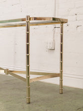 Load image into Gallery viewer, Brass Hollywood Entry Table
