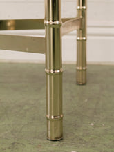 Load image into Gallery viewer, Brass Hollywood Entry Table
