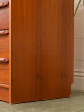 Load image into Gallery viewer, Danish Modern Tambour Secretary Desk
