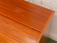 Load image into Gallery viewer, Danish Modern Tambour Secretary Desk
