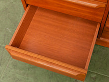 Load image into Gallery viewer, Danish Modern Tambour Secretary Desk
