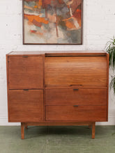 Load image into Gallery viewer, Secretary Desk Chest Of Drawers
