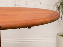 Load image into Gallery viewer, Danish Modern Teak Round Table
