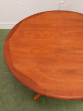 Load image into Gallery viewer, Danish Modern Teak Round Table
