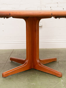 Danish Modern Teak Round Table