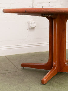 Danish Modern Teak Round Table