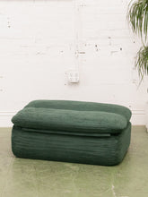 Load image into Gallery viewer, Green Lounger with Ottoman
