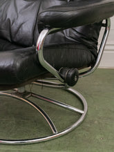 Load image into Gallery viewer, Ekkornes Leather Chair and Ottoman
