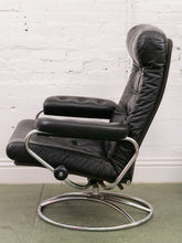 Load image into Gallery viewer, Ekkornes Leather Chair and Ottoman
