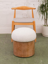 Load image into Gallery viewer, Burlwood Base Mushroom Stool
