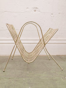 Gold Magazine Rack