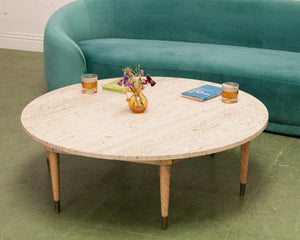 Travertine Vintage Coffee Table