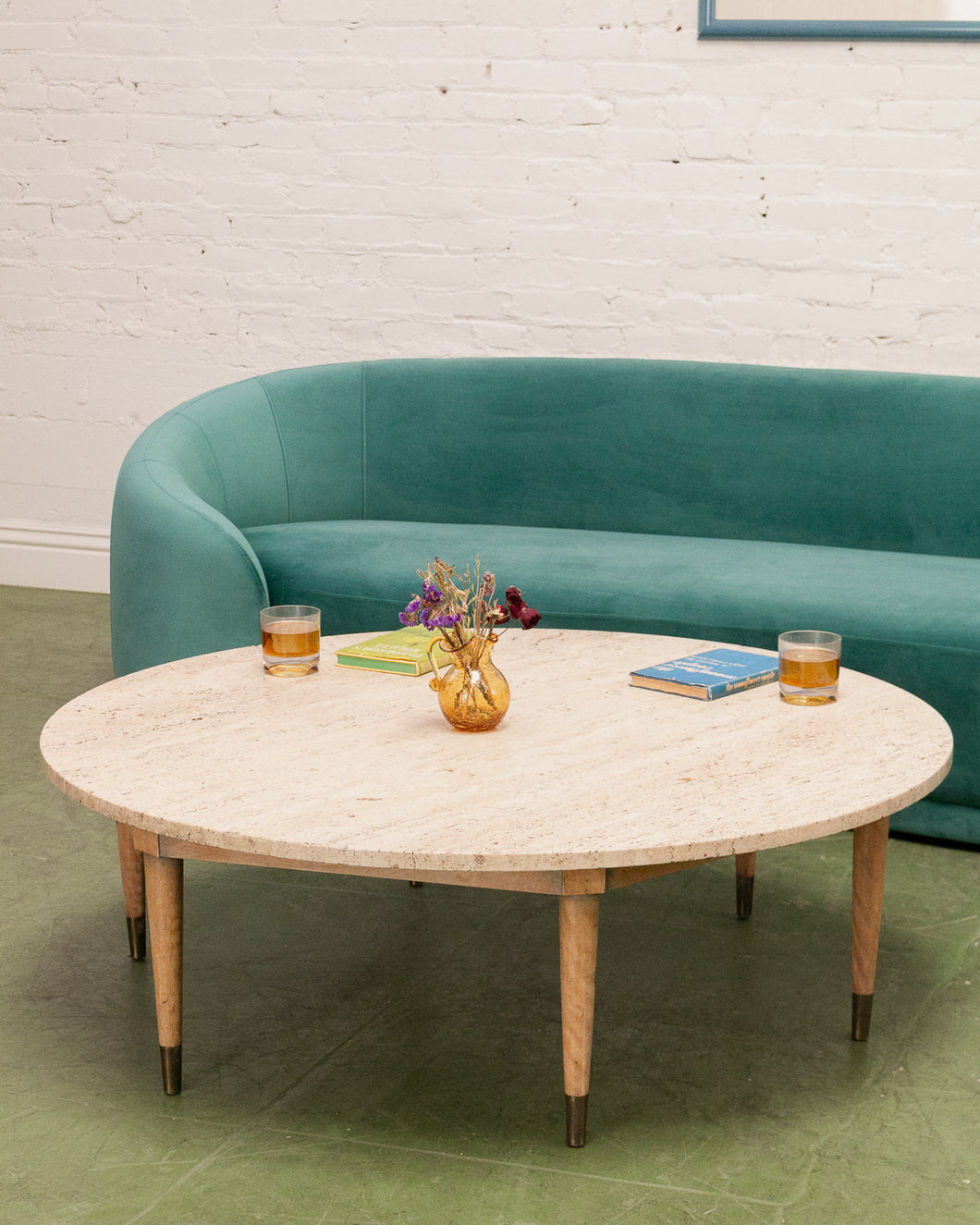 Travertine Vintage Coffee Table