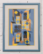 Load image into Gallery viewer, Trimodor silkscreen by Victor Vasarely 1969 | Selency
