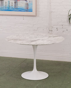 Original Marble Saarinen For Knoll Tulip Dining Table