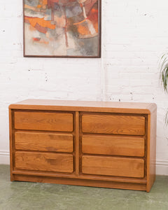 Oak Boho Chest of Dresser