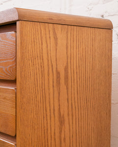 Oak Boho Chest of Dresser