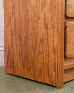 Oak Boho Chest of Dresser