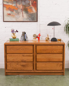 Oak Boho Chest of Dresser