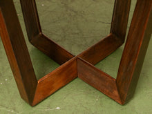 Load image into Gallery viewer, Walnut Round Side Table
